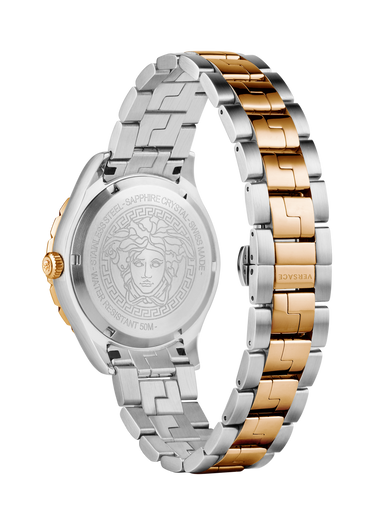Versace Schweizer Uhr Hellenyium GMT für Herren Zifferblatt 42mm V11040015